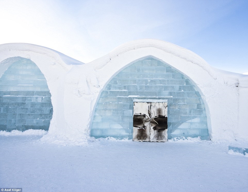 Ледяной отель Jukkasjäroi